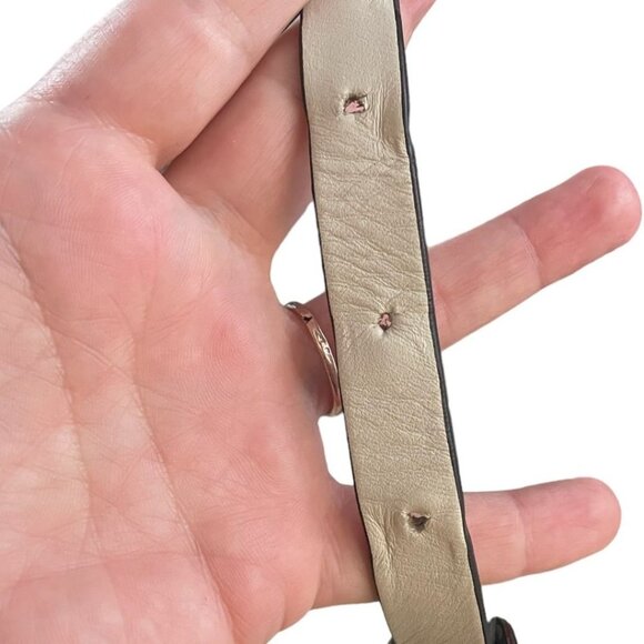 Vittoria Napoli Cream Leather with Snake Skin Accents - Picture 6 of 6